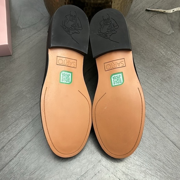 FRANCO SARTO Lizzy Loafers In Ebony Dark Green Faux Leather - Picture 3 of 6